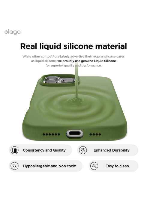 elago iPhone 16 Pro MAX Case Liquid Silicone